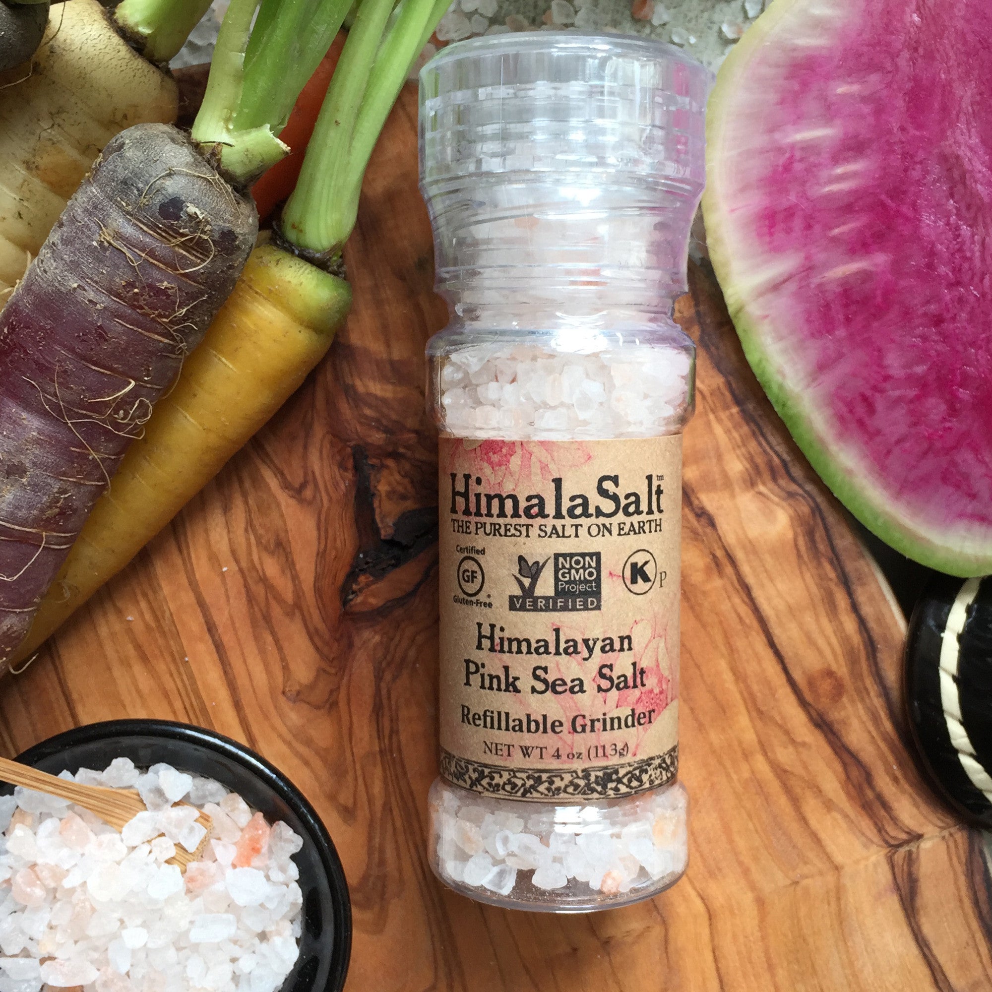 Himalayan Pink Salt, Mill Grind